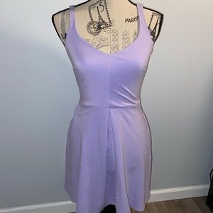 Lavender Skater Dress